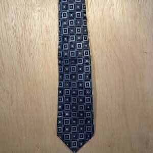 Blue Men's Silk Tie